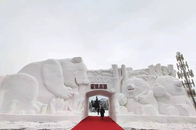 冬季游龙江第二十一届牡丹江雪堡即将开园