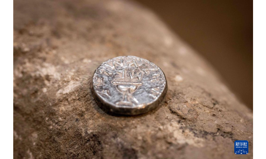 这是11月23日拍摄的古银币。新华社发（穆阿马尔·阿瓦德摄）
