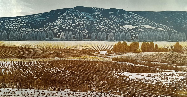 【文化看龙江】鸡西版画 瑞雪冰川皆春色 - 黑龙江网