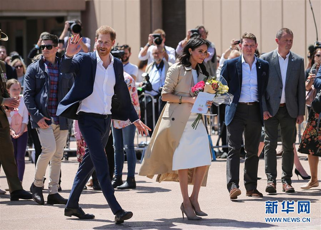 英国哈里王子夫妇访问澳大利亚