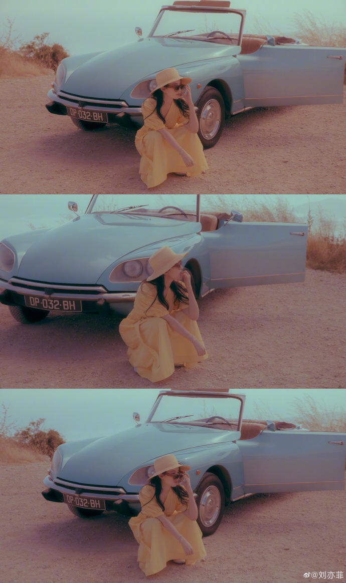 近日，神仙姐姐刘亦菲联连晒两组美照，气质温婉，美出新高度!