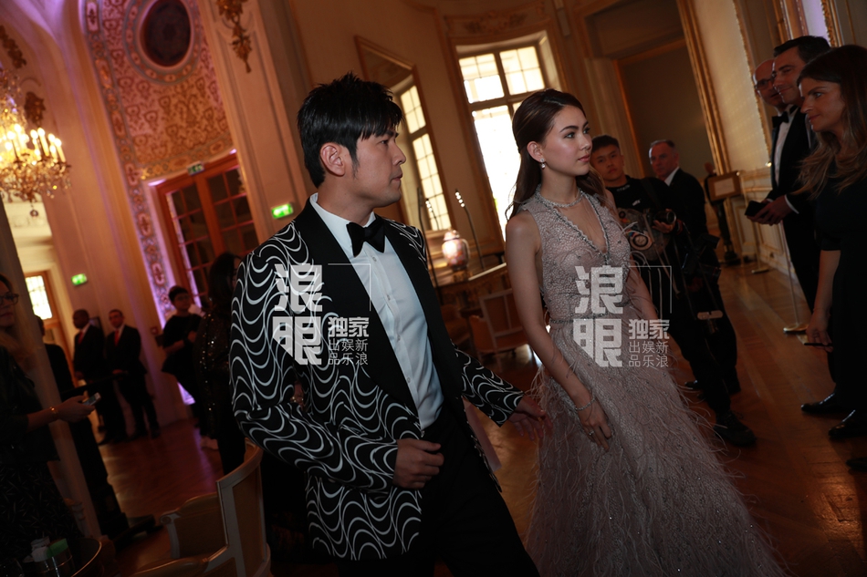 周杰伦昆凌现身