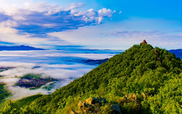 黑龙江双鸭山凝睇乌苏一千里笑傲东极十万山