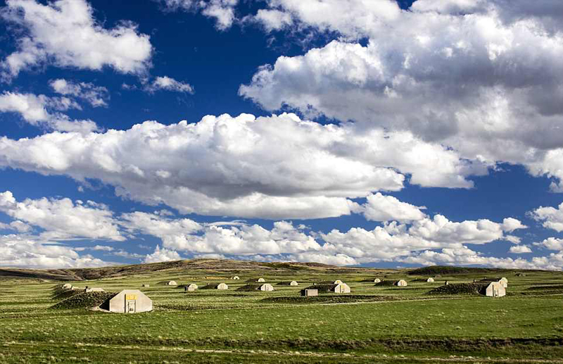 被曝光的旧照使人们得以一瞥美国政府建造的，旨在抵御核战争的藏身之所。