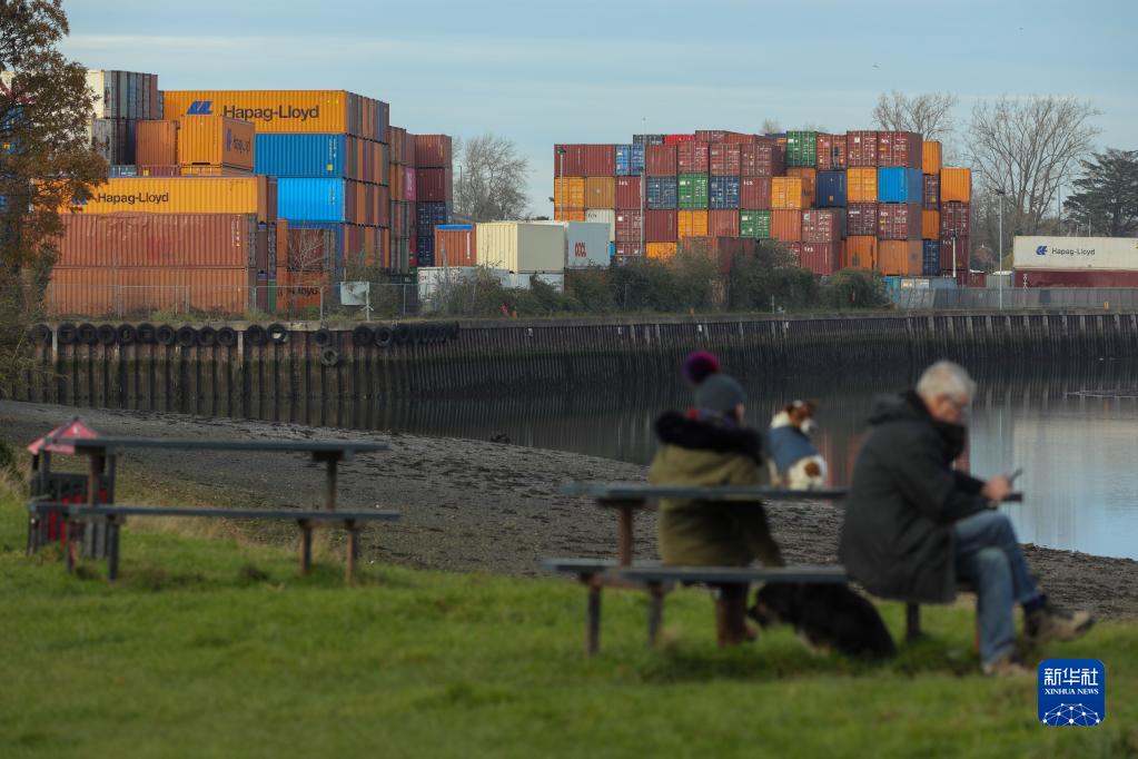 这是11月29日在英国南安普敦港口拍摄的集装箱。

　　货物供应不足、商品价格上涨、节日折扣减少……今年圣诞节来临前，英国消费者不得不面对供应链延迟和通胀加剧带来的双重压力。英国零售商协会首席执行官海伦·迪金森说，虽然零售商为确保圣诞节供应付出巨大努力，但问题仍未解决。“从农场到分销领域，整个供应链的劳动力短缺问题正推高成本，造成货架上出现一定的缺货。”

　　新华社发（蒂姆·爱尔兰摄）