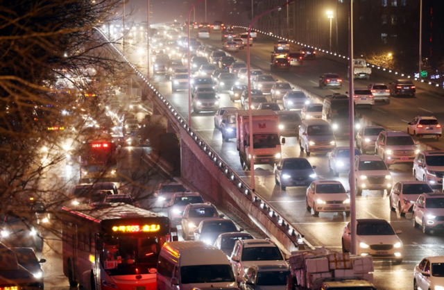 哈尔滨早晚通勤高峰拥堵再现