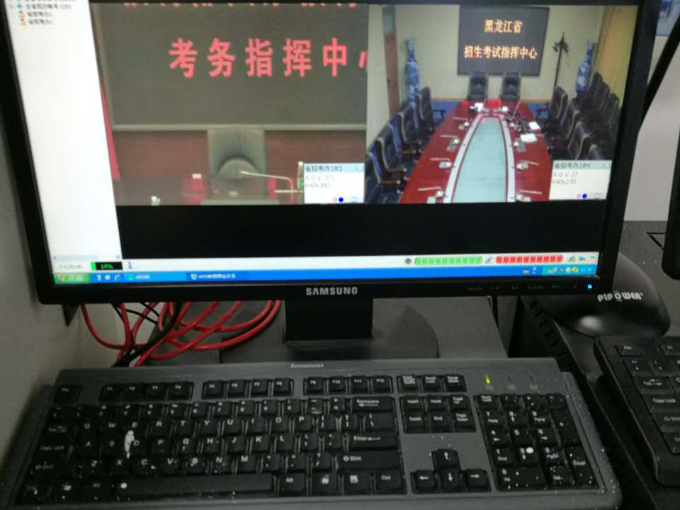 哈三中考点为特殊考生设置特别考场