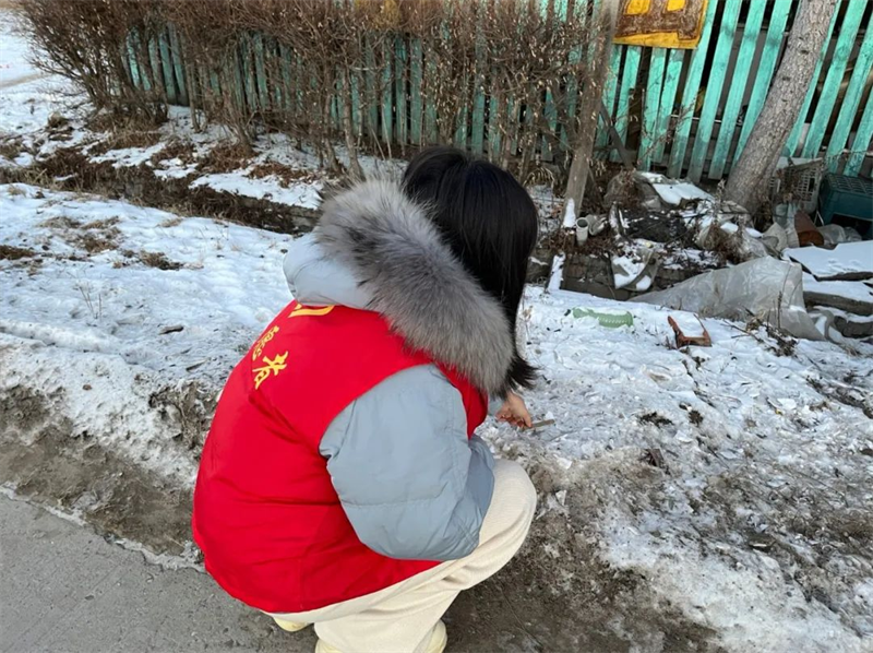 大兴安岭新林区碧洲镇开展环境卫生整治活动