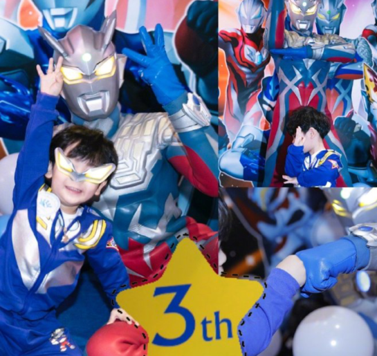 小海绵生日派对父亲没来知情人黄晓明在现场