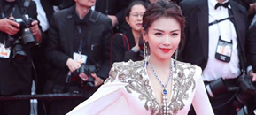 刘涛初登戛纳红毯