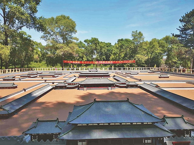 渤海国上京龙泉府宫城遗址竣工