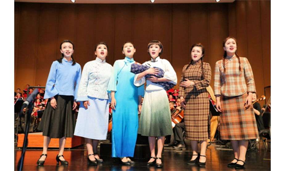北京大学和清华大学联手制作、师生共同参与的交响清唱剧《江姐》在北京大学、清华大学连续进行了4场演出。北京大学供图