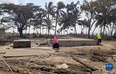 　这是1月19日拍摄的海啸过后的汤加首都努库阿洛法郊外。努库阿洛法19日开始恢复部分供电和通信。新华社发（汤加哈阿塔富度假村供图）