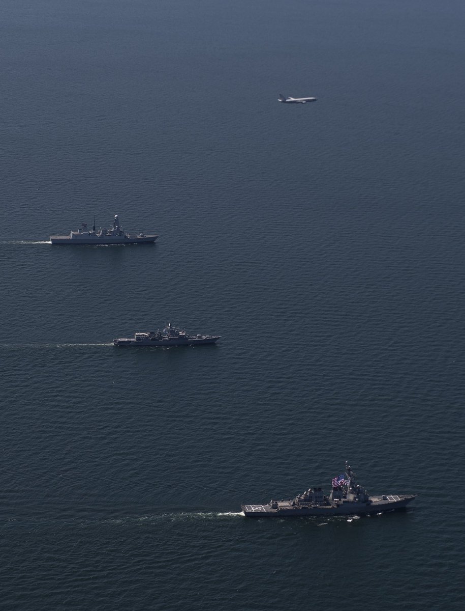 俄外交部早前已发表声明称，在黑海进行联合军演是“危险的主意”，俄对此会做出回应。演习开始后，俄罗斯派出了多艘军舰前往黑海海域对参演军舰进行监视，还全程对参演军舰实施无线电跟踪。