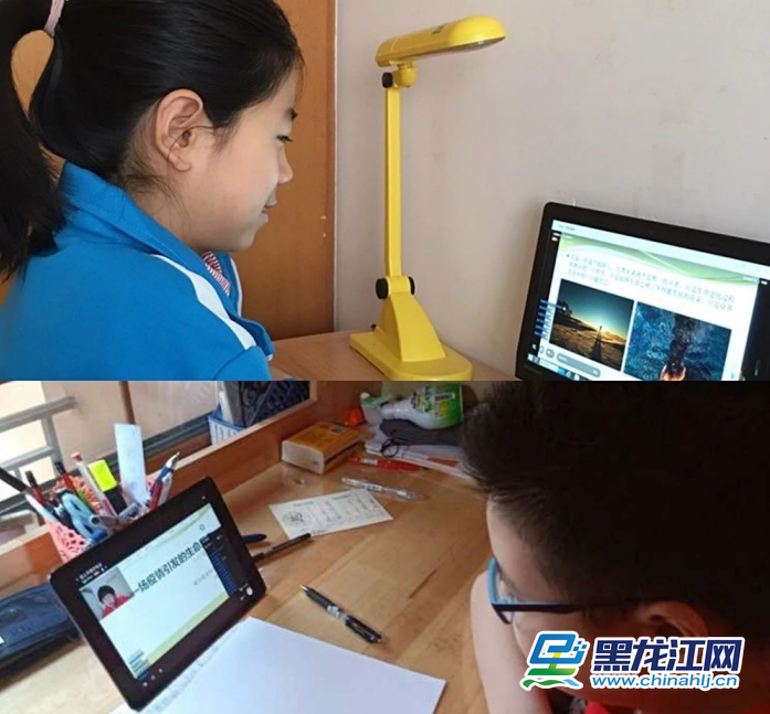 3月2日，黑龙江省春季新学期开学第一天，为维护疫情防控大局、确保广大师生身体健康，全省274万4349名中小学生同时参加线上学习，实现“停课不停学”，这在黑龙江基础教育史上前所未有。图为哈尔滨市风华中学校组织全校师生召开网络直播主题班会课《一场疫情带给我们的生命思考》。